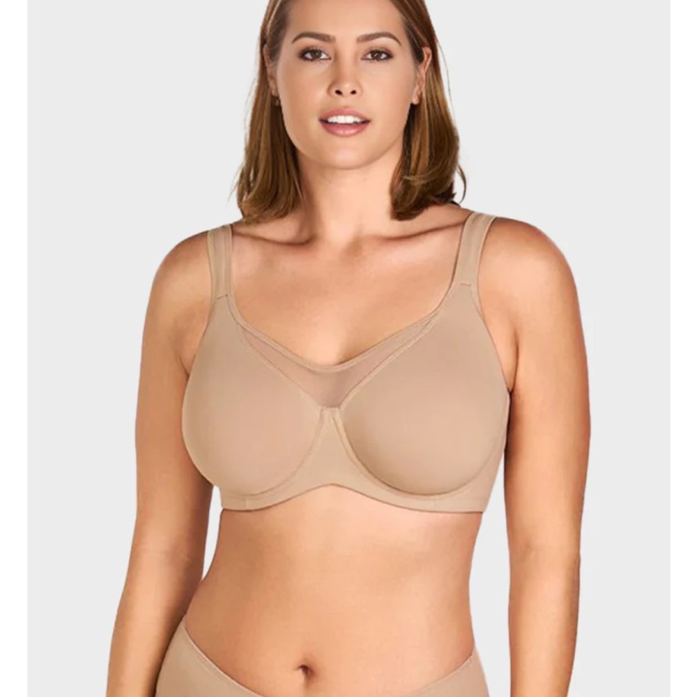 Seamless Tan Supportive Bra